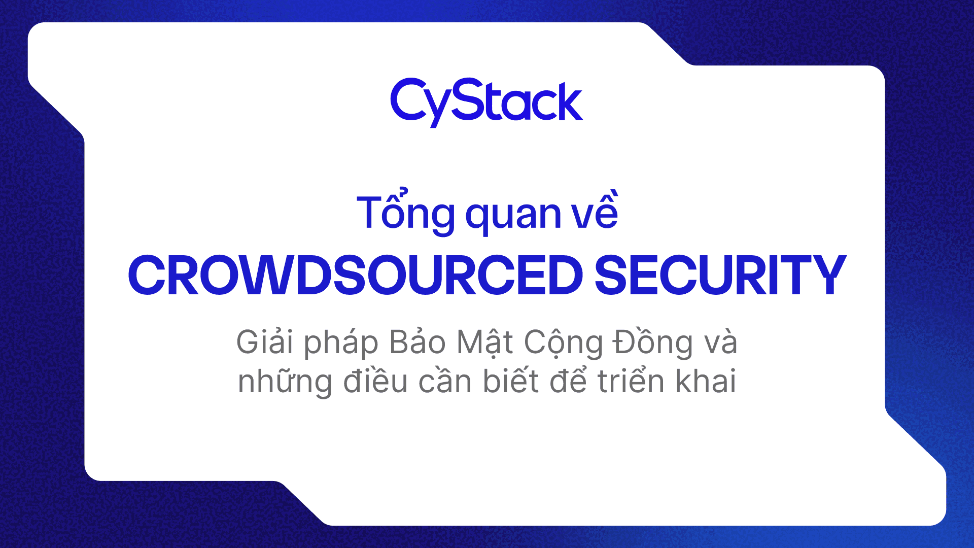 Tổng quan về Crowdsourced Security