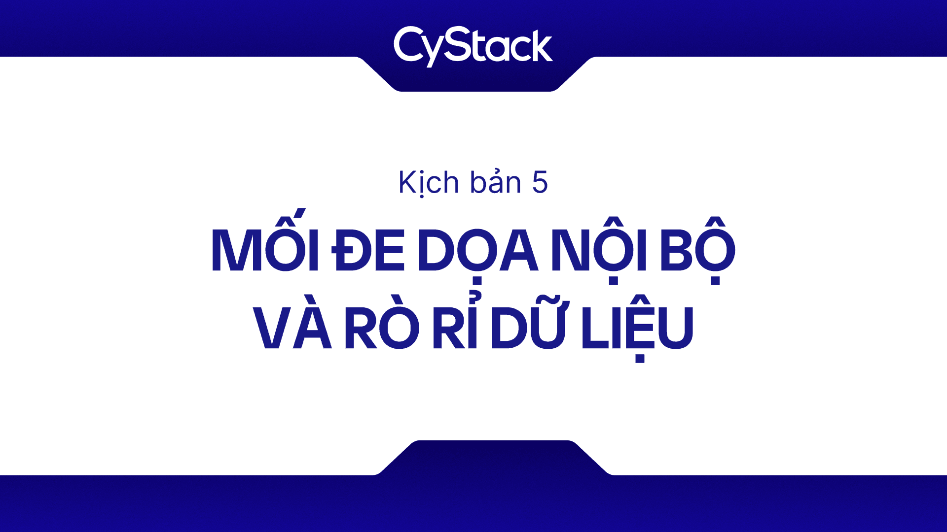 Kịch bản 5: Mối đe dọa nội bộ và rò rỉ dữ liệu
