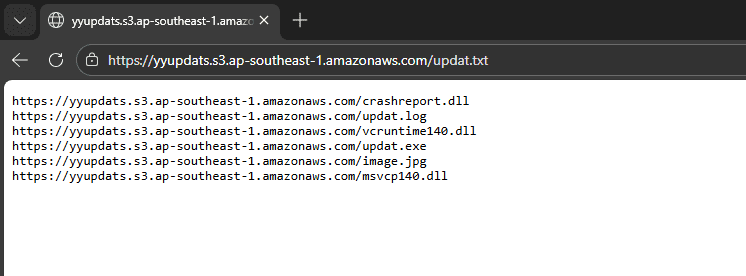A browser screen with text that matched the information