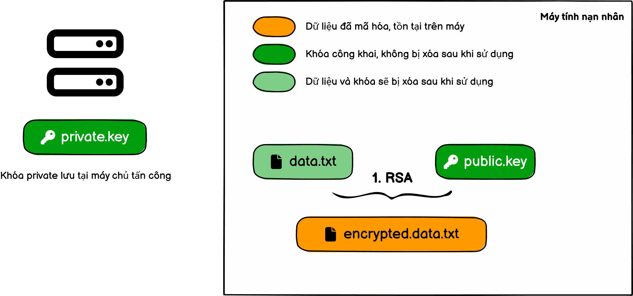 thuật toán mã hóa bất đối xứng