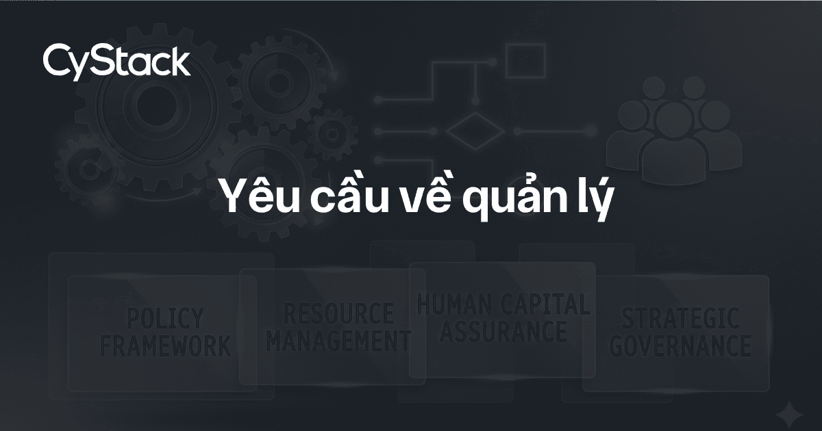 Yêu cầu về quản lý của Hệ thống an toàn thông tin cấp độ 1 