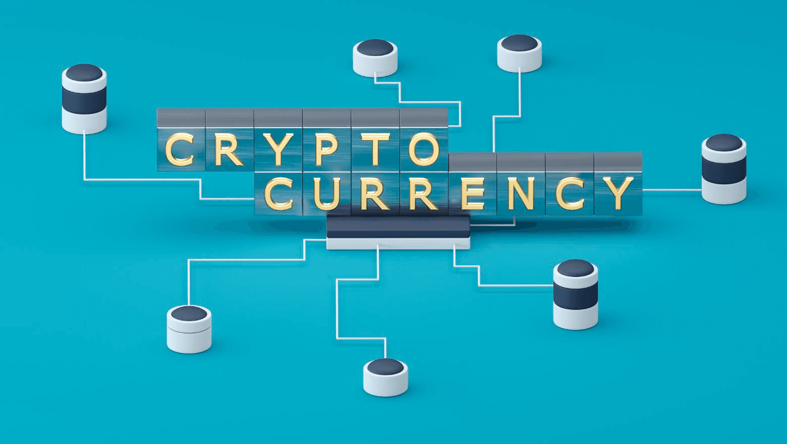 A cryptocurrency works decentralized.