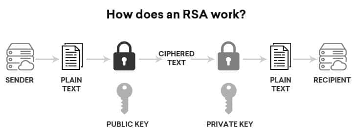 Cách thuật toán RSA hỗ trợ quá trình bắt tay SSL/TLS để bảo mật website bằng HTTPS.