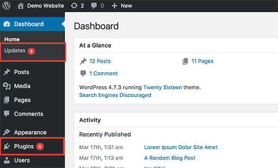 Thông báo update trên nền tảng WordPress mà bạn không nên bỏ lỡ