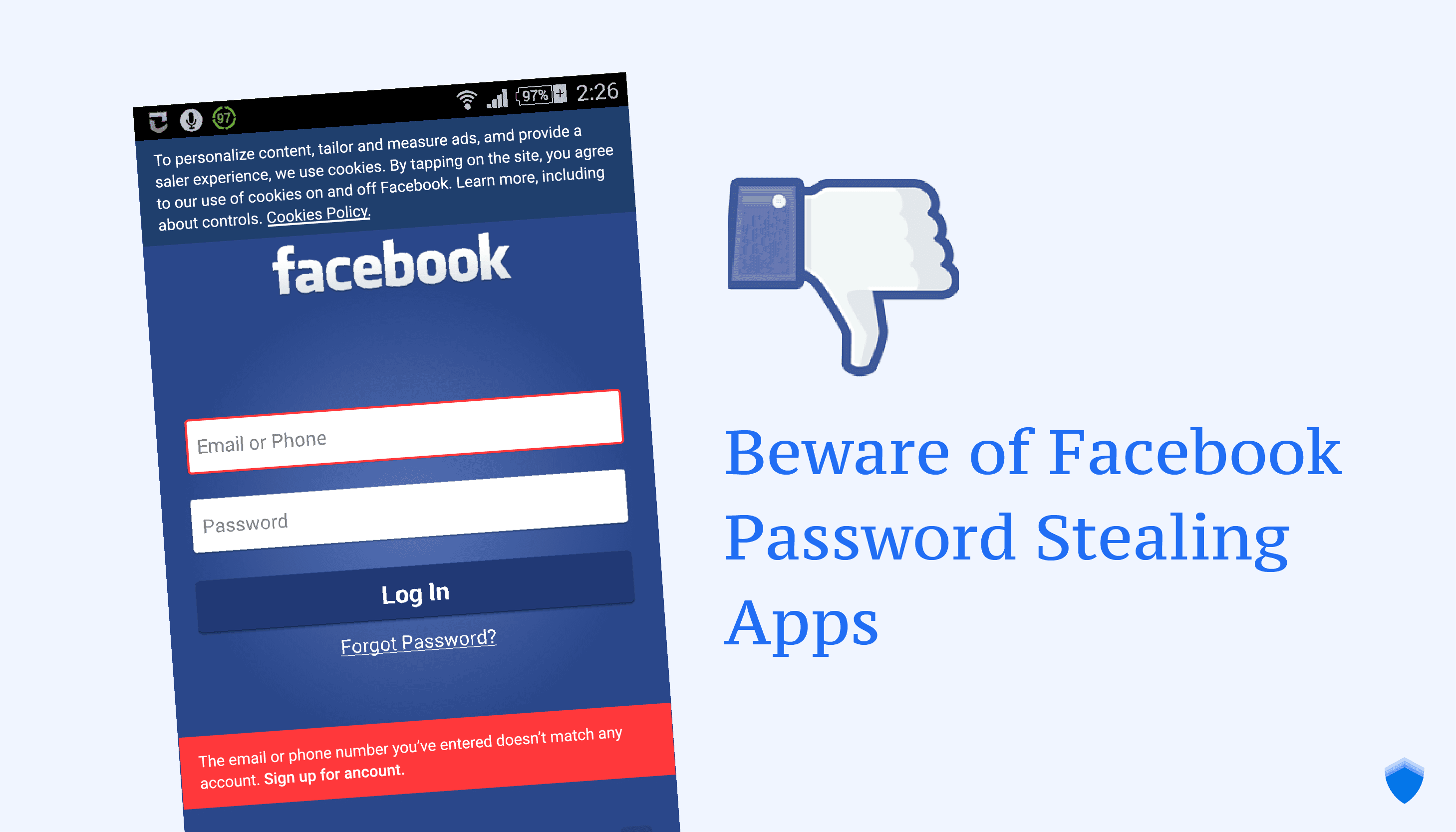 Ứng dụng độc hại Android lấy trộm mật khẩu tài khoản Facebook