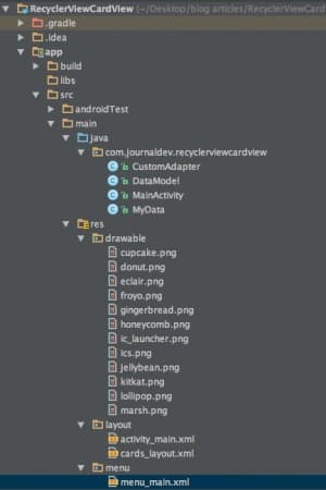 android-recyclerview-cardview