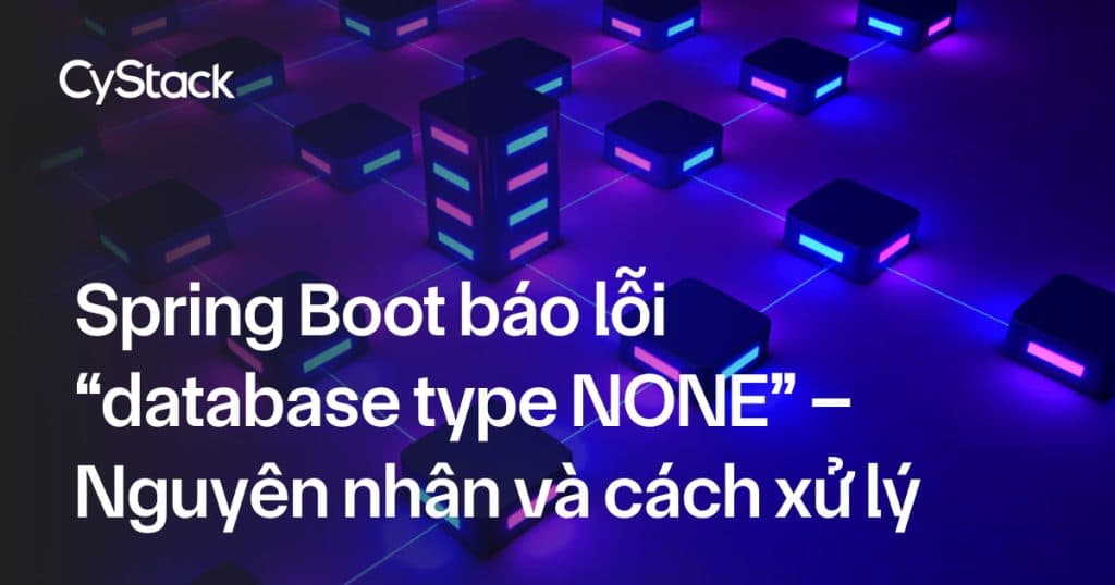 database type NONE