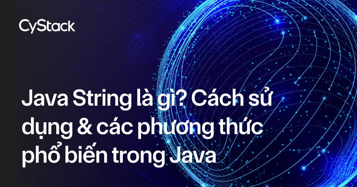 Java String là gì