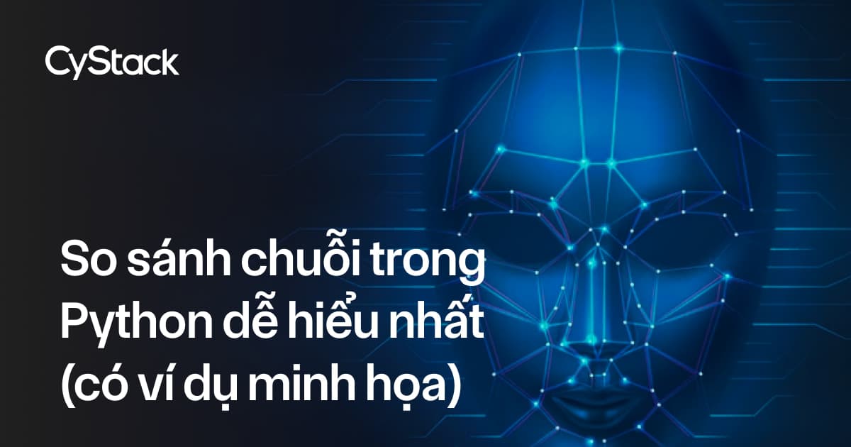 So sánh chuỗi trong Python 