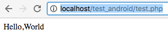 Trang web test file PHP