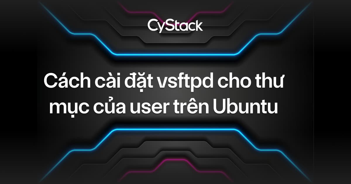 cài đặt vsftpd trên Ubuntu