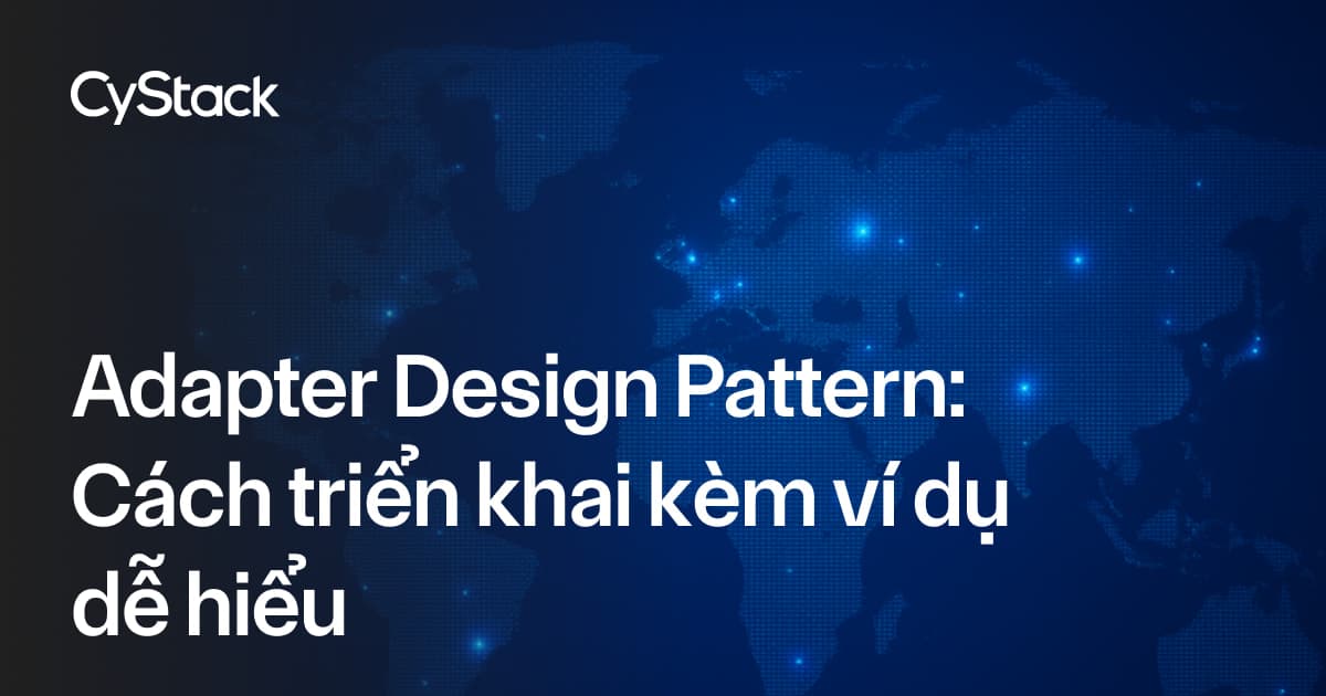 Adapter Design Pattern trong Java