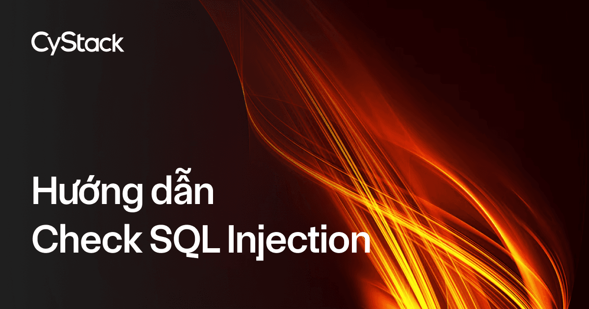 check sql injection
