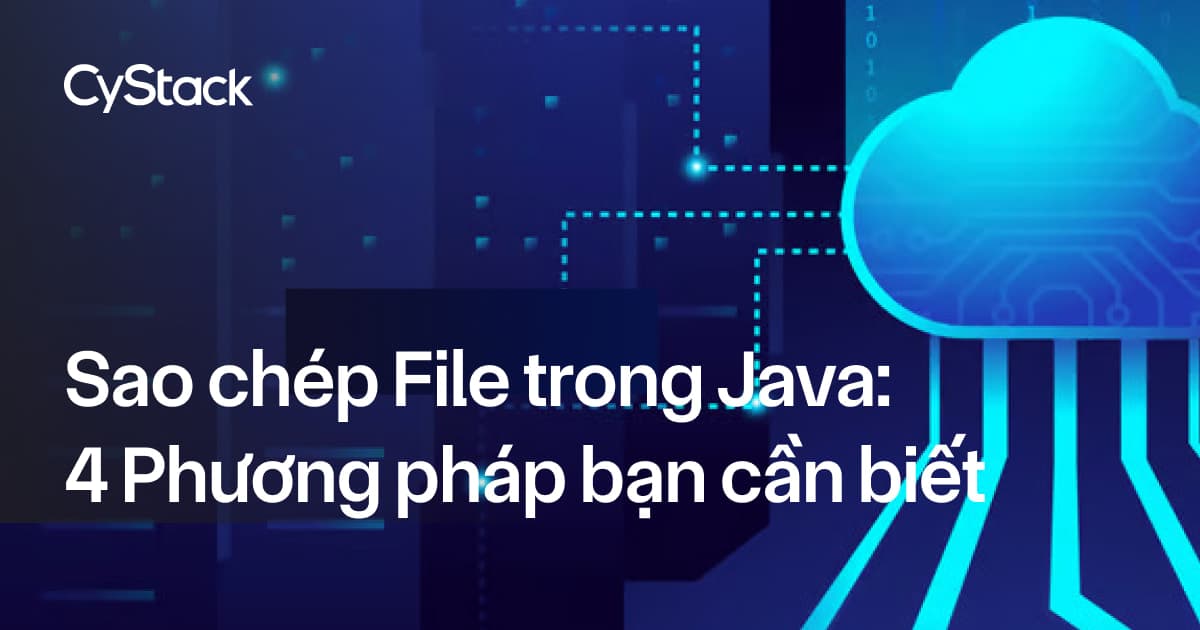 Sao chép File trong Java