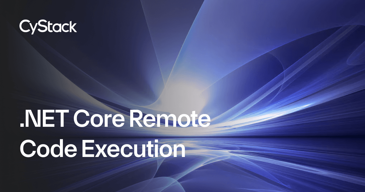 Cách khai thác .NET Core Remote Code Execution Vulnerability