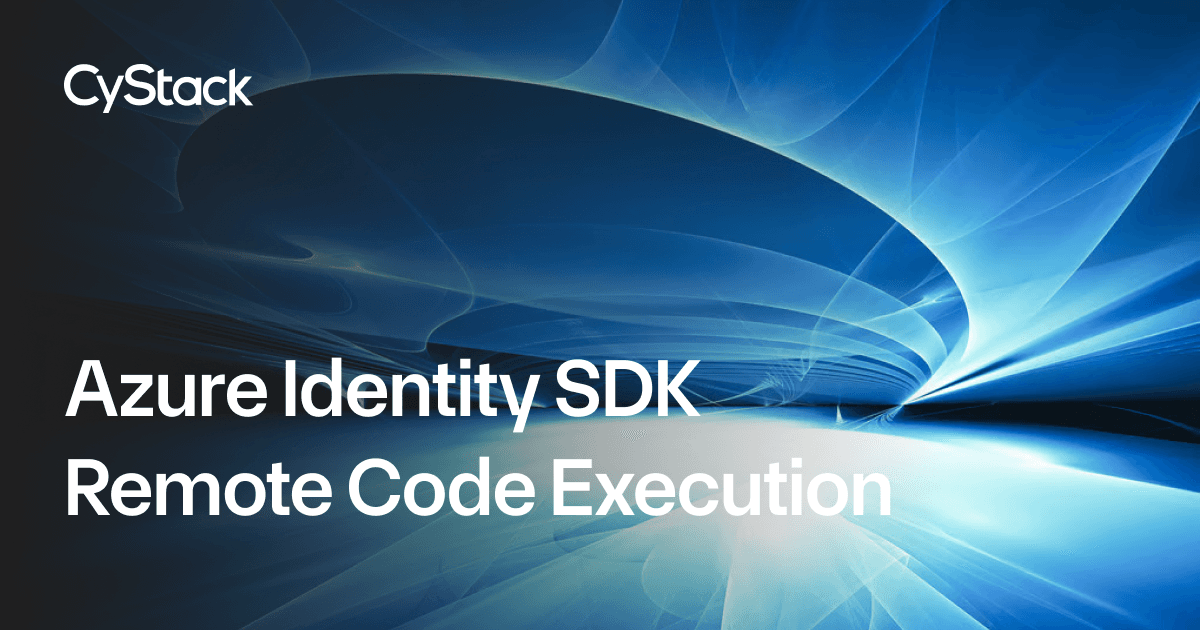 azure identity sdk remote code execution vulnerability