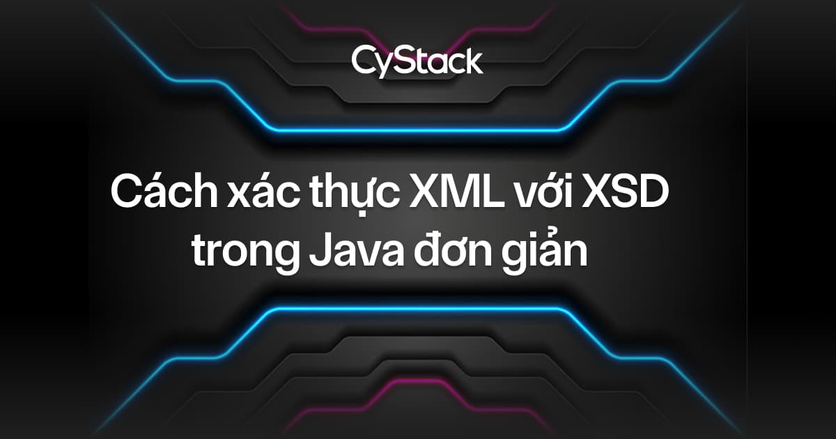  xác thực XML với XSD