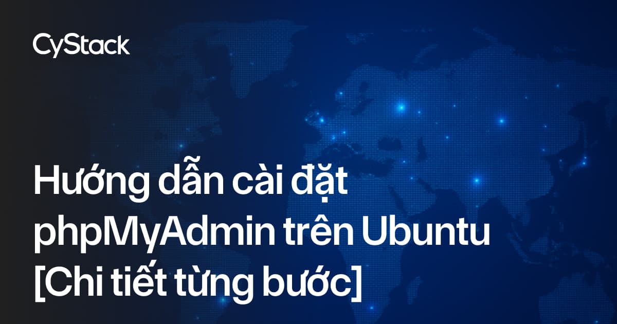 cài đặt phpMyAdmin trên Ubuntu