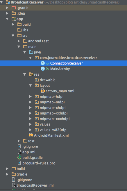 Android BroadcastReceiver