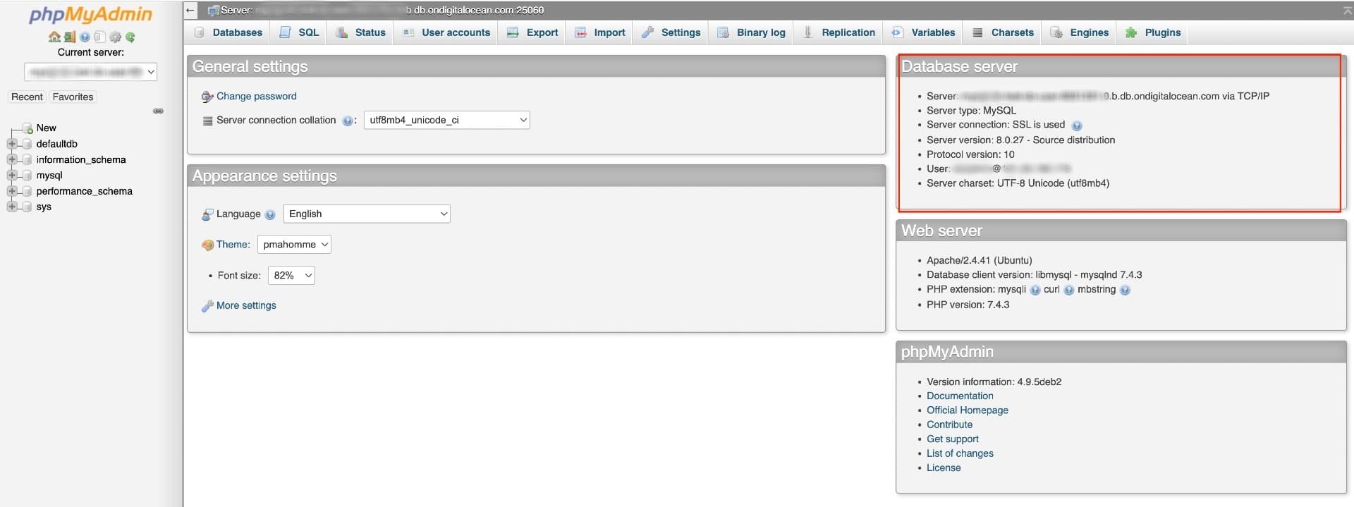 Quản lý cơ sở dữ liệu MySQL qua phpMyAdmin
