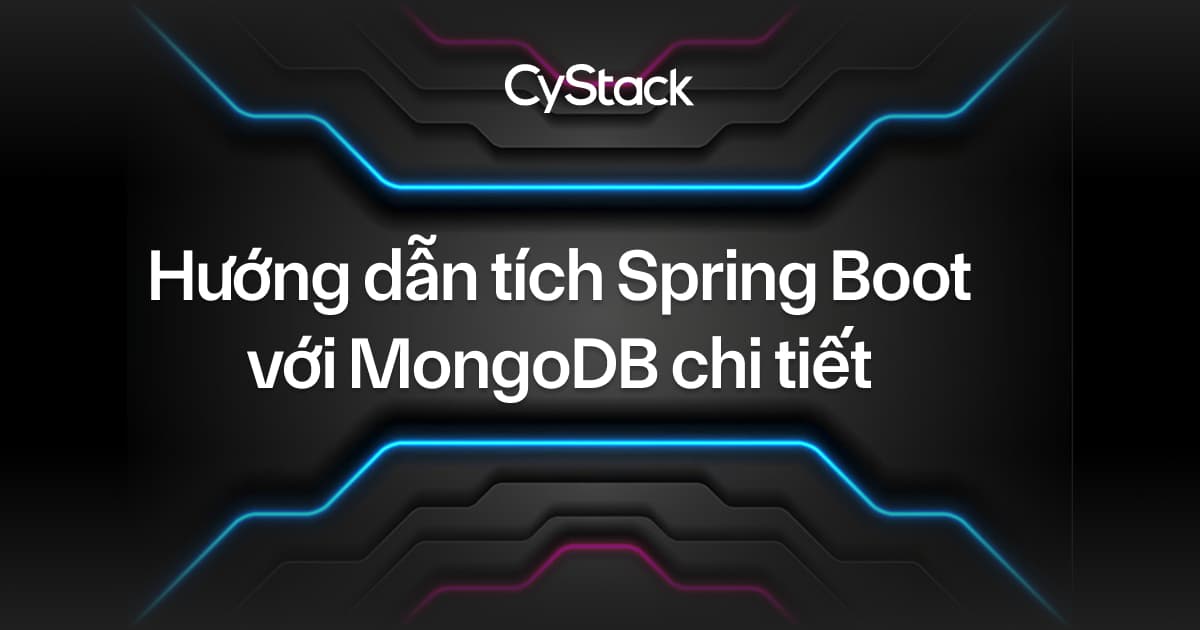 spring boot với mongodb