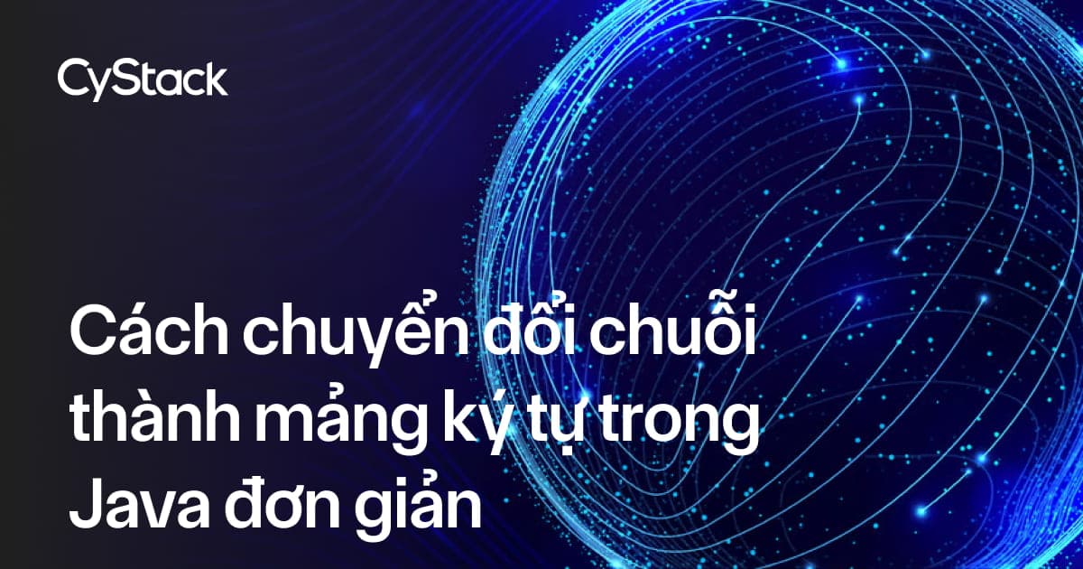 chuyển đổi chuỗi thành mảng