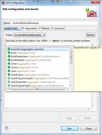 Gradle Eclipse Plugin