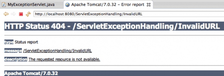 Xử Lý Ngoại Lệ Và Lỗi Trong Servlet