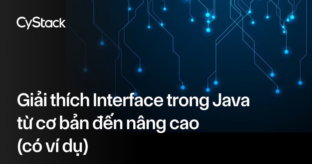 Interface trong Java 