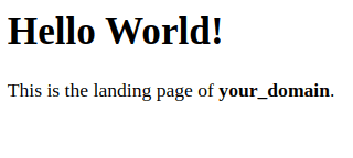 Trang web test php và nginx