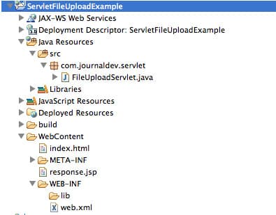Servlet File Upload Project