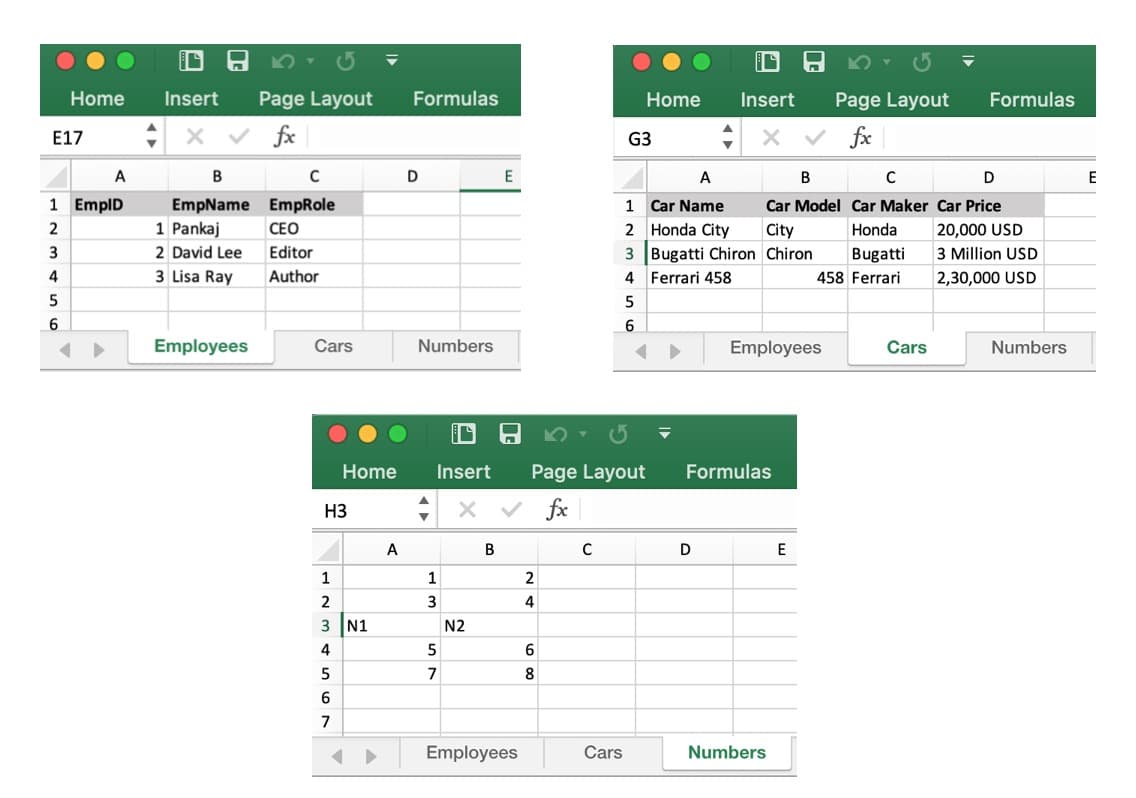 Chuyển đổi Excel sang JSON bằng Python
