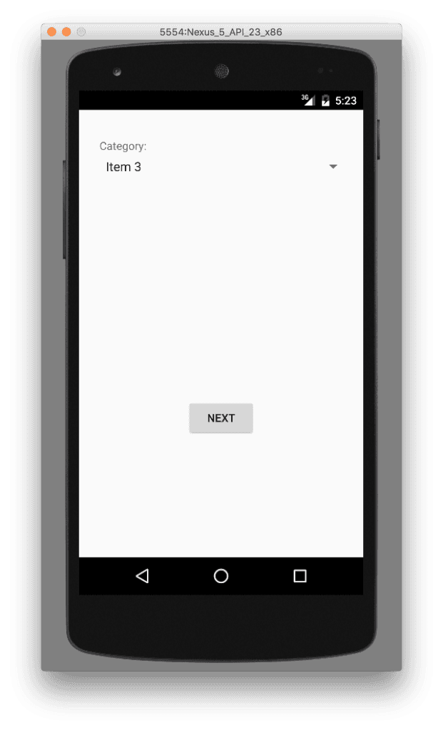 Ứng dụng Spinner trong Android