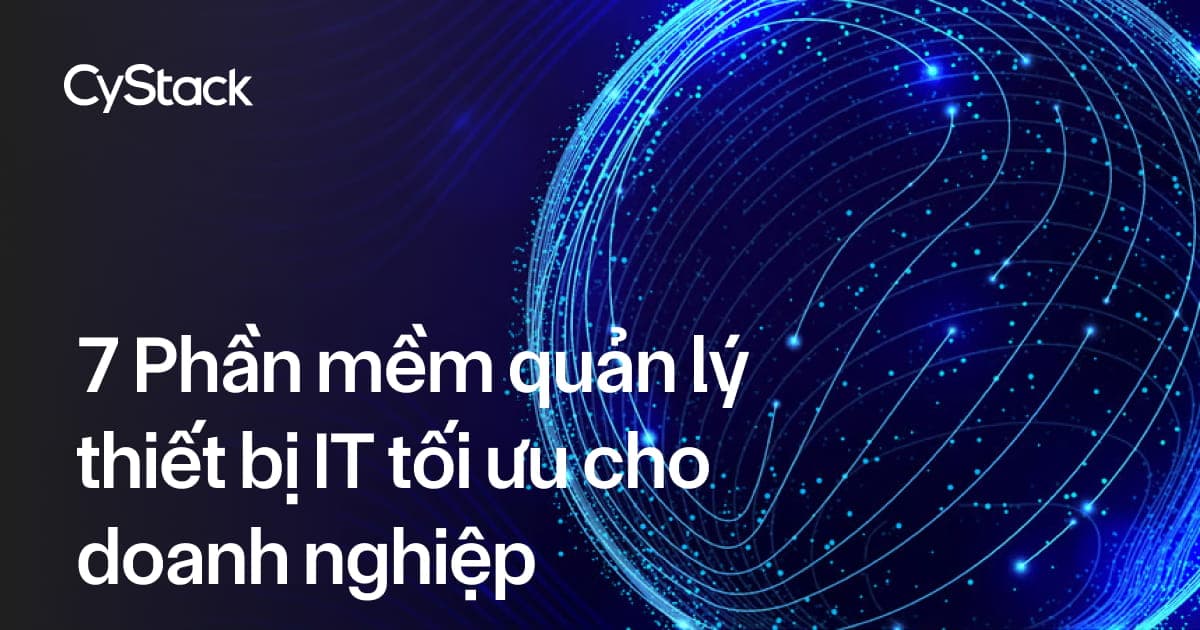 Phần mềm quản lý thiết bị IT