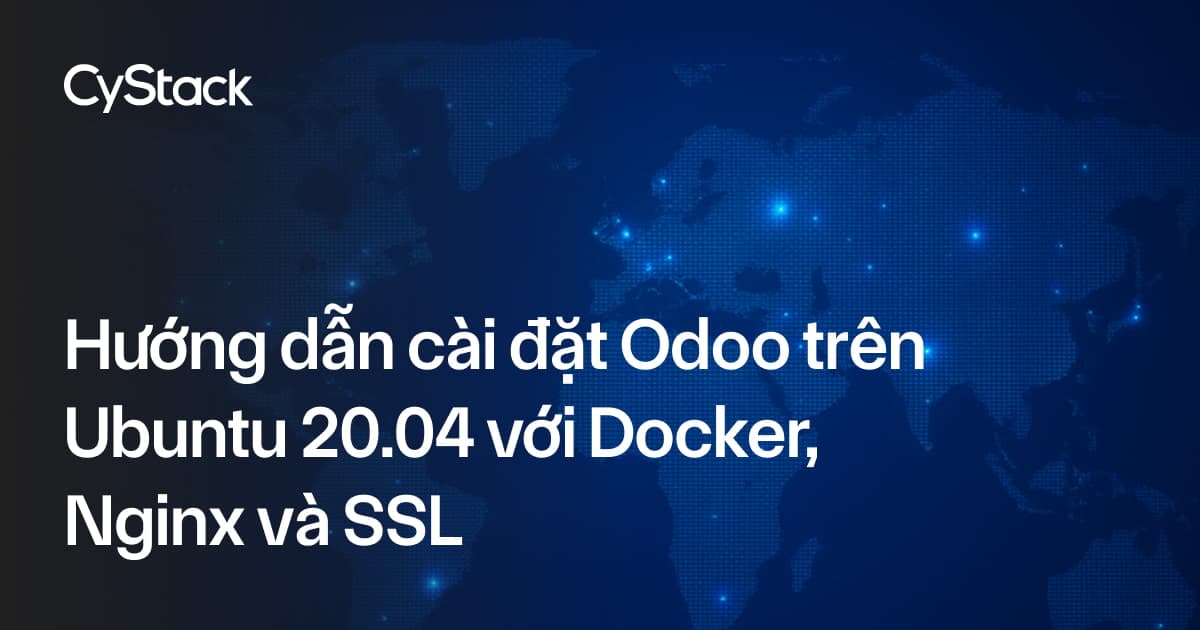 cài đặt Odoo trên Ubuntu 20.04