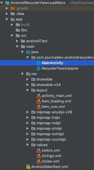 Android RecyclerView