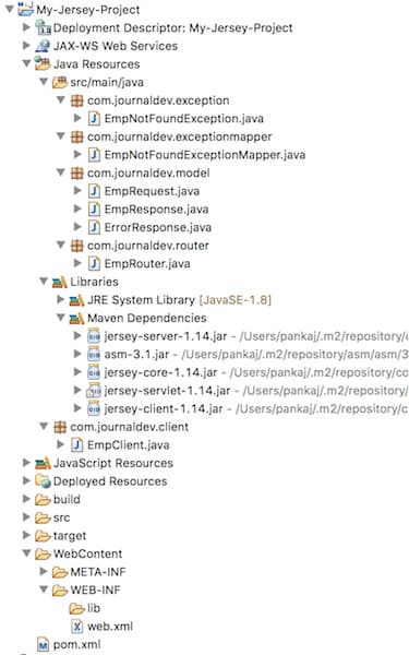 jersey-java-eclipse-project