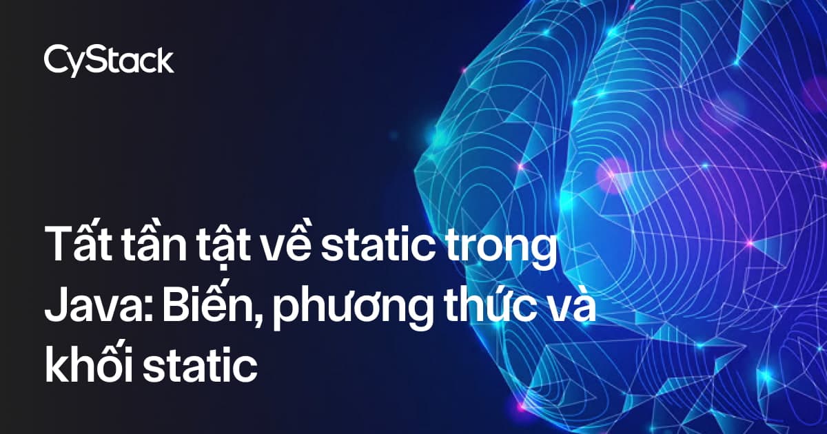 static trong java