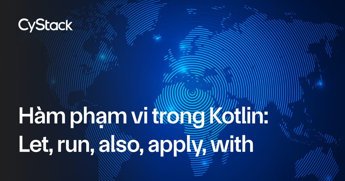 Hàm phạm vi trong Kotlin