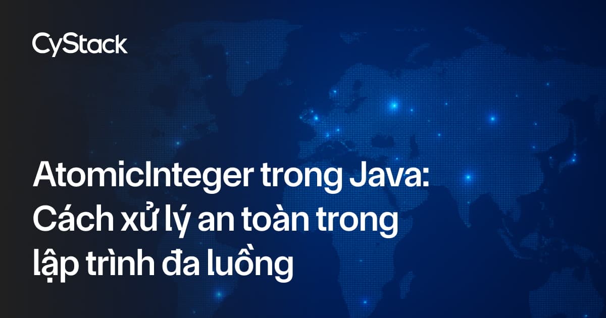 AtomicInteger trong Java