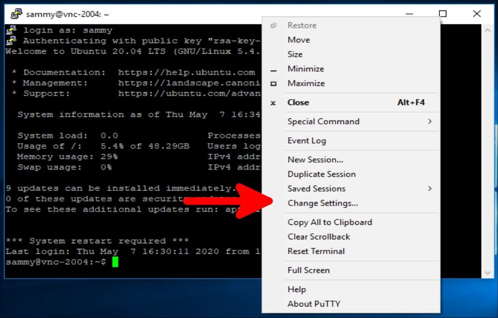 cấu hình VNC Server trên Debian 10