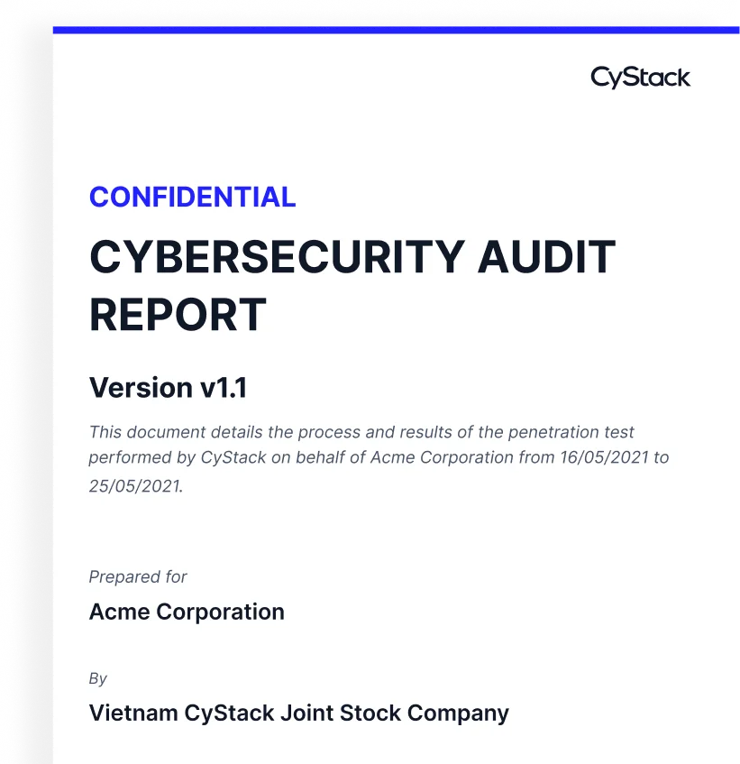 CyStack penetration testing