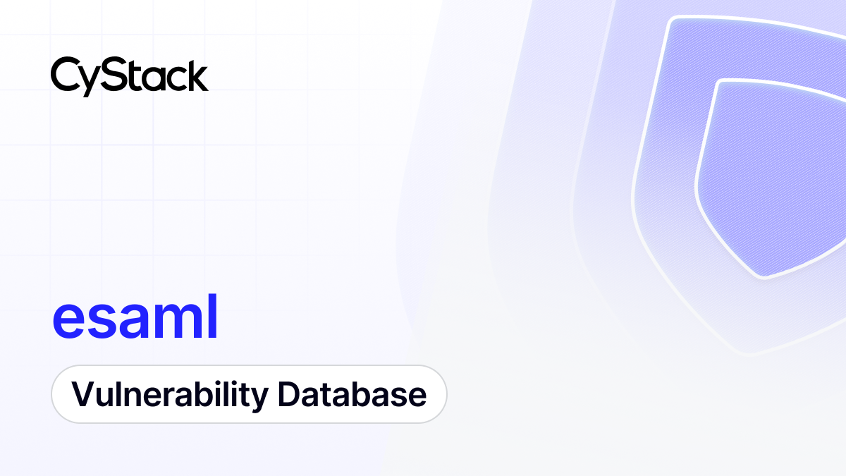 dropbox esaml Vulnerabilities & CVE List (Oct 2026)